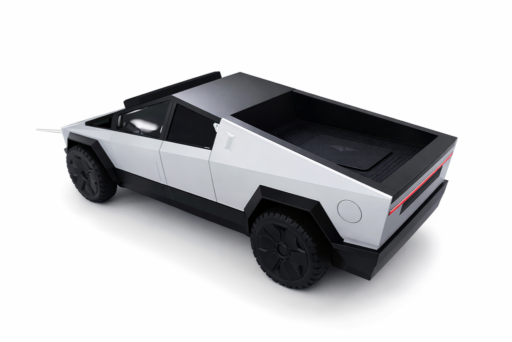 Cybertruck 3 in 1 Charger - Silver